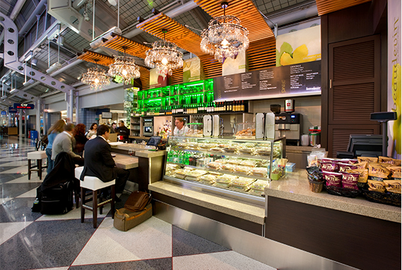 Beaudevin at Chicago O'Hare International Airport. (Photo courtesy of HMSHost)