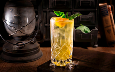 The Peaches and Beam served at XXX.