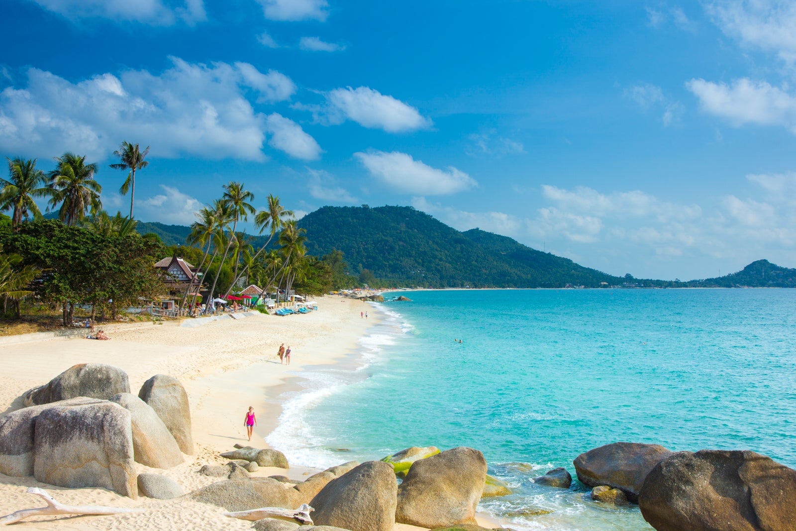 Lamai Beach in Koh Samui, Thailand