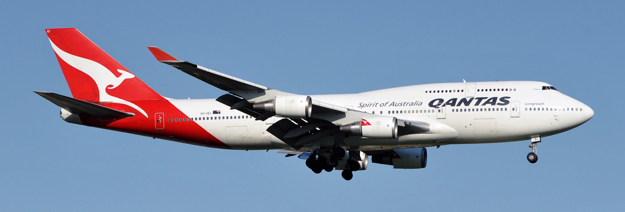 1/1着NEW Qantas航空／ボーイング747 1/1着NEW Qantas航空／ボーイング747 - 航空機・ヘリコプター