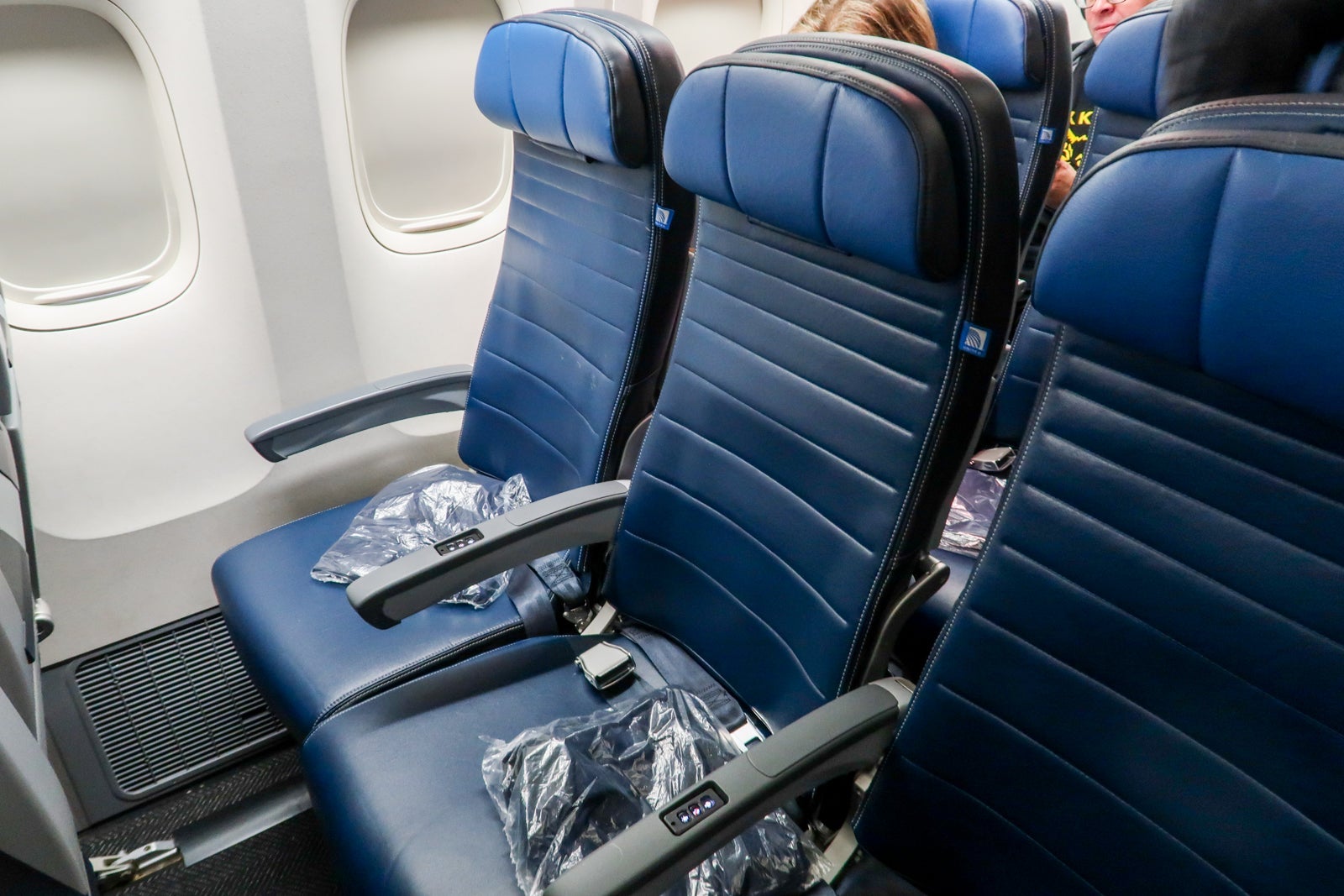 Seats on a flight