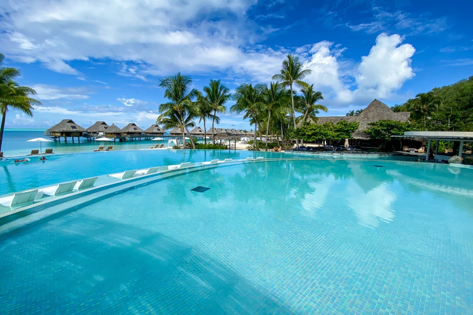 Conrad Bora Bora pool