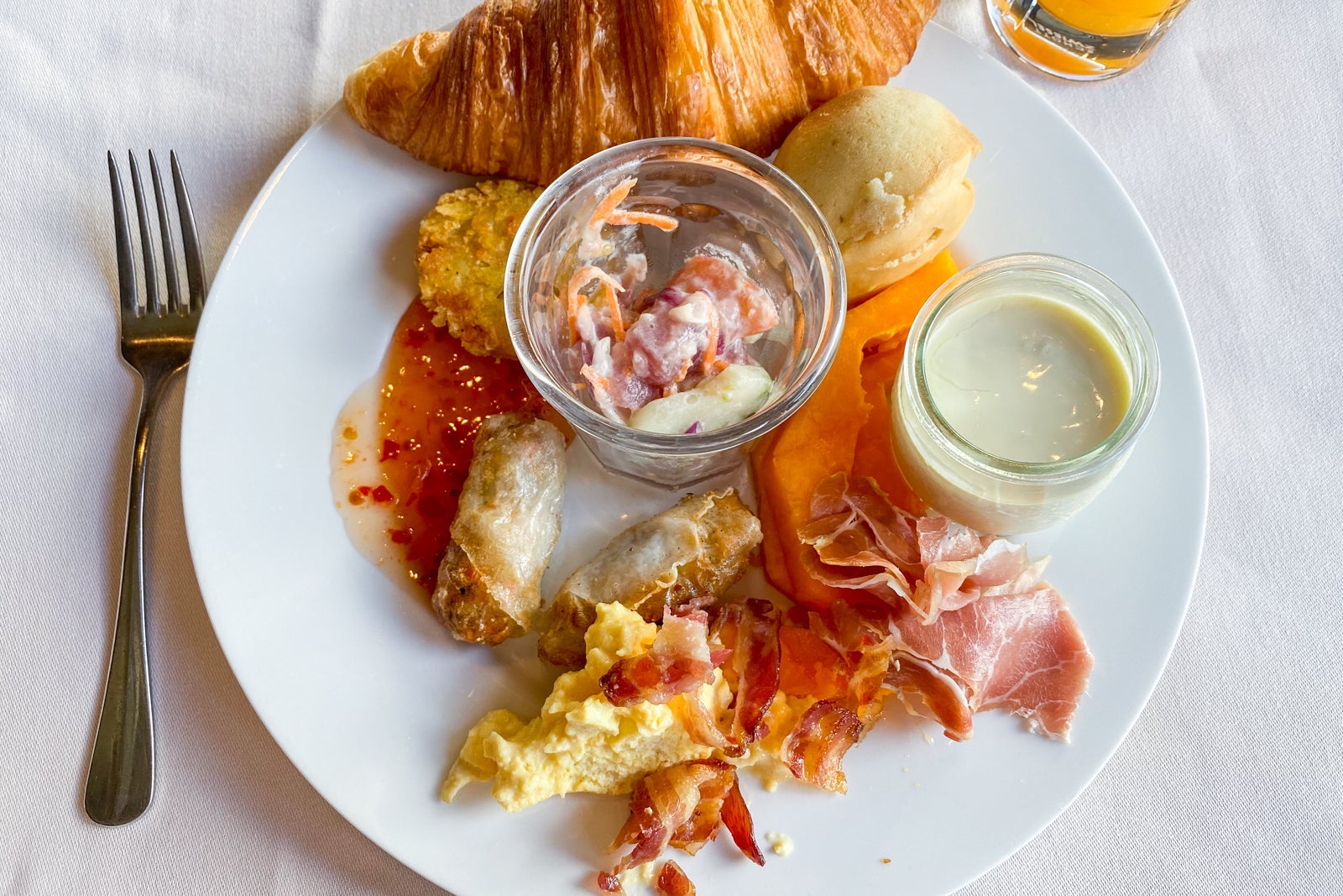 Free breakfast for Gold daily at the Conrad Bora Bora (Photo by Summer Hull/The Points Guy)