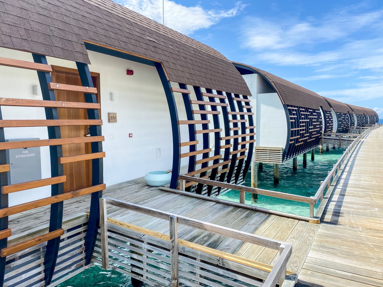 Westin Maldives overwater villas