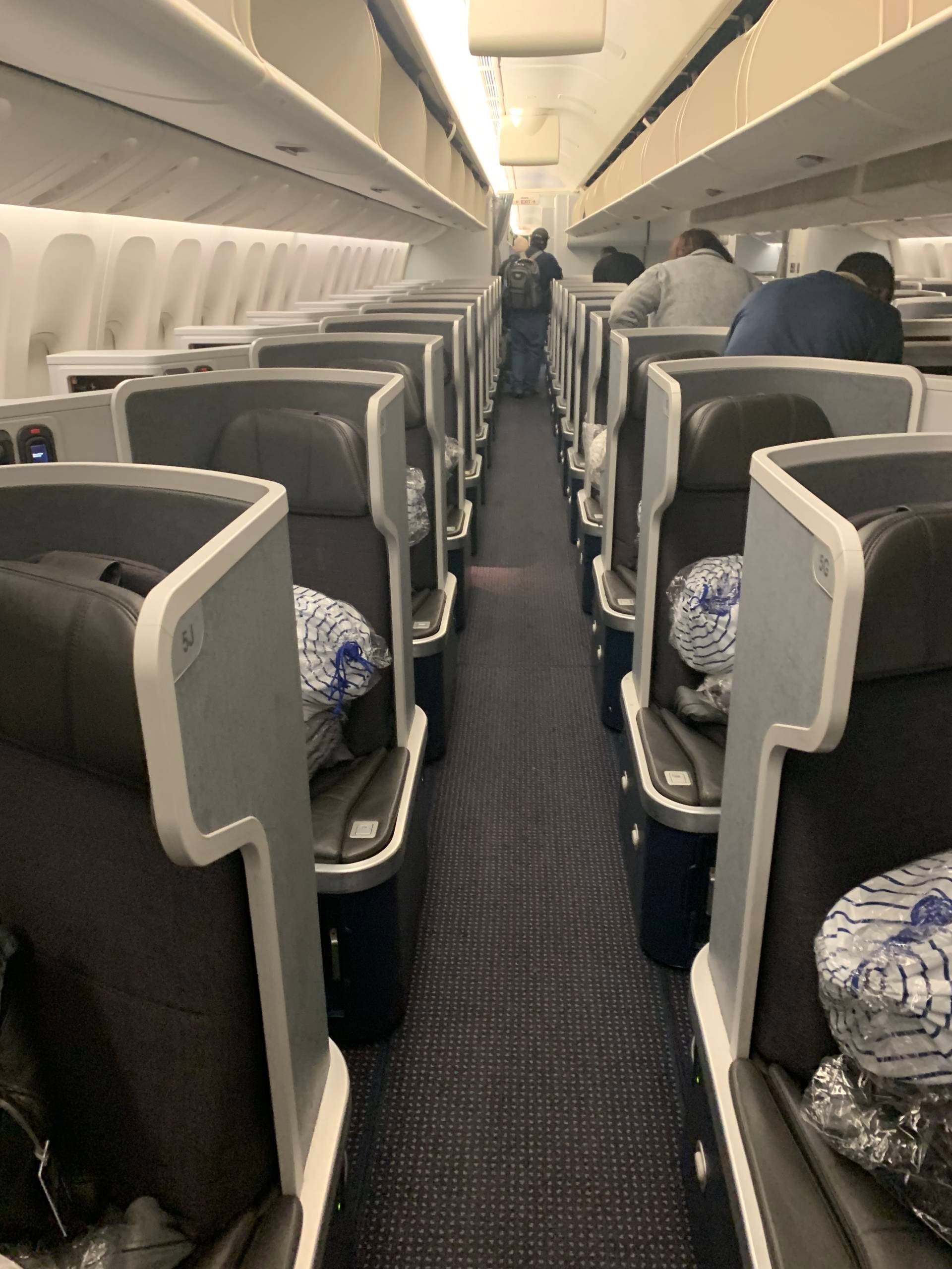 AA Boeing 777 interior
