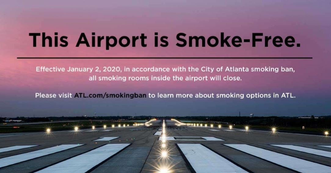 Atlanta International Airport stubbing out its smoking lounges - The Points  Guy