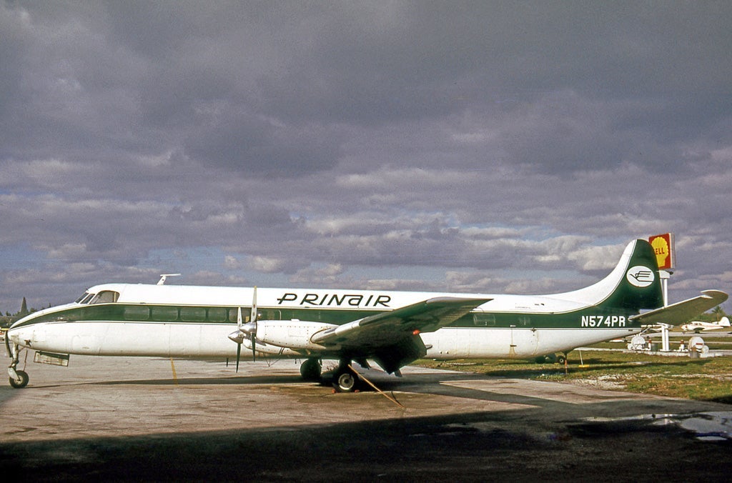 A Prinair DeHavilland Heron