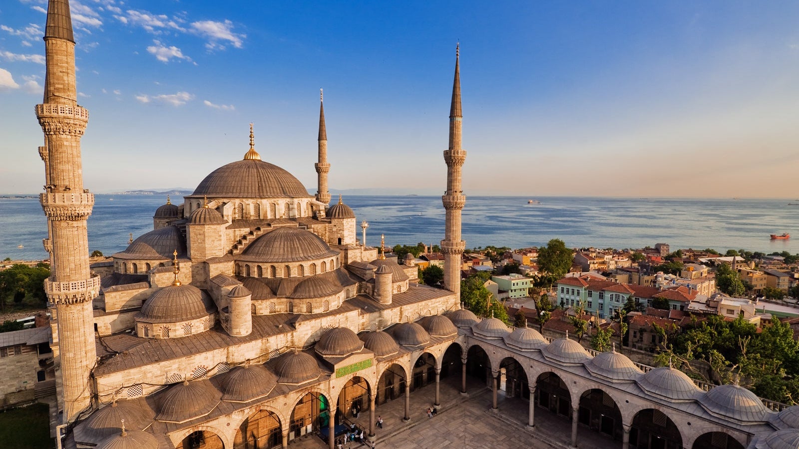 Turkey, Istanbul, Sultanahmet district, classified as World Heritage by UNESCO, Sultan Ahmet Camii (Blue Mosque)