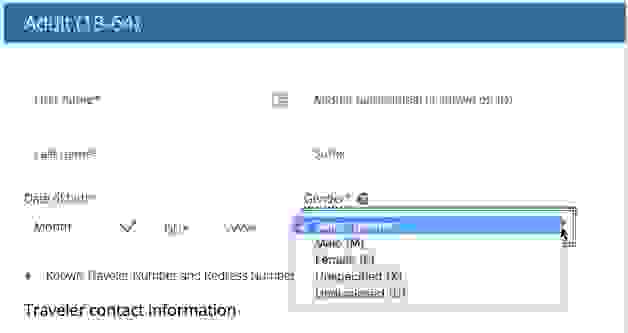 United customers can update online profiles with these gender designations
