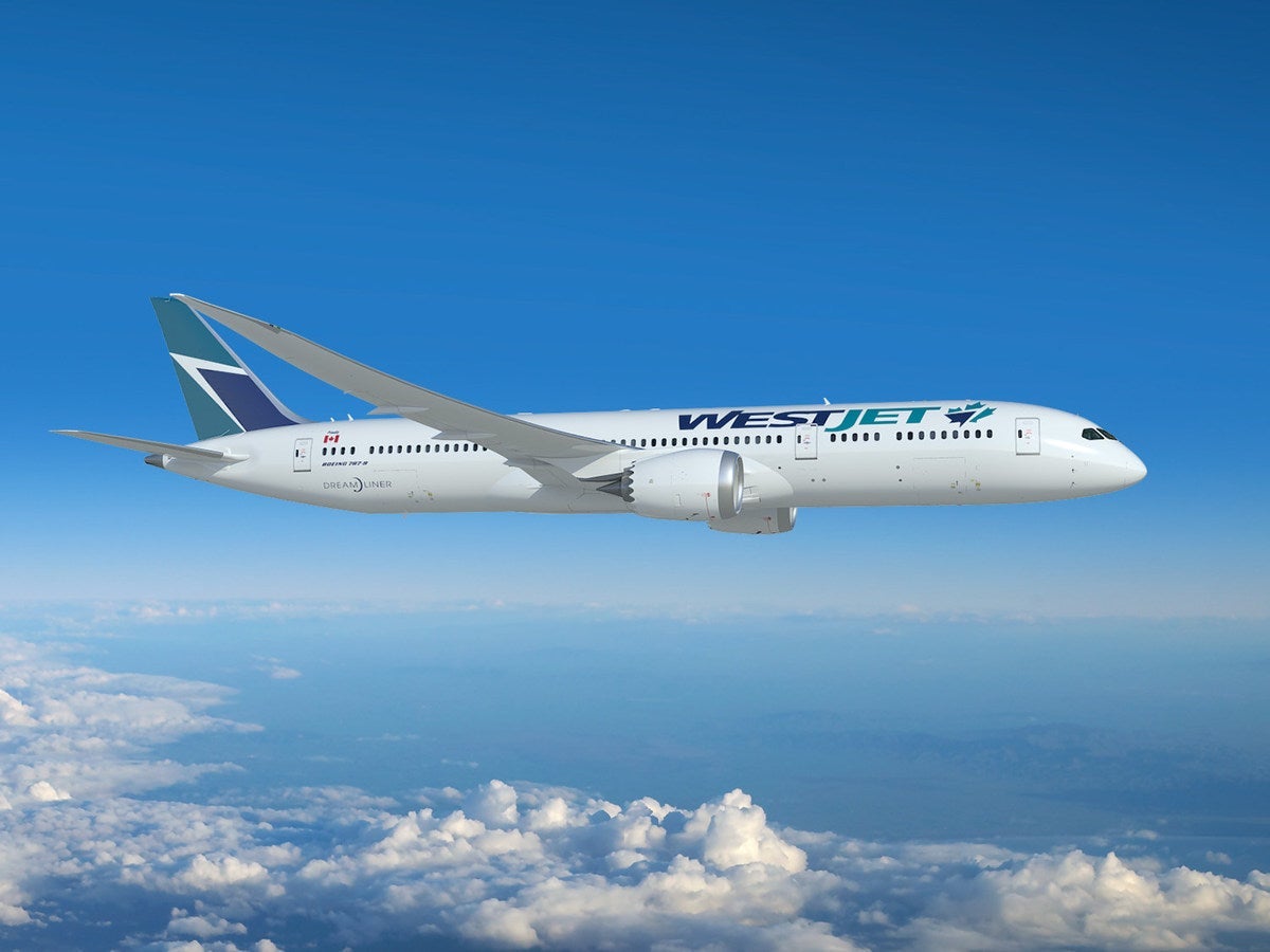 WestJet to retrofit some cabins where reclining seats may cost more A WestJet Boeing 787-9 Dreamliner.