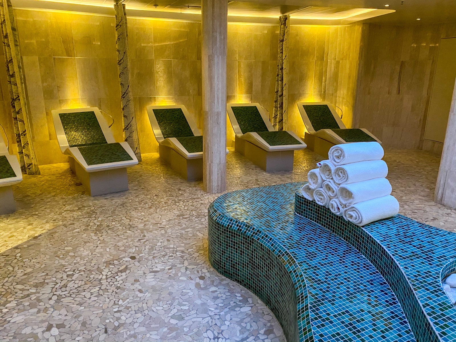 Spa rainforest room on Disney Wonder