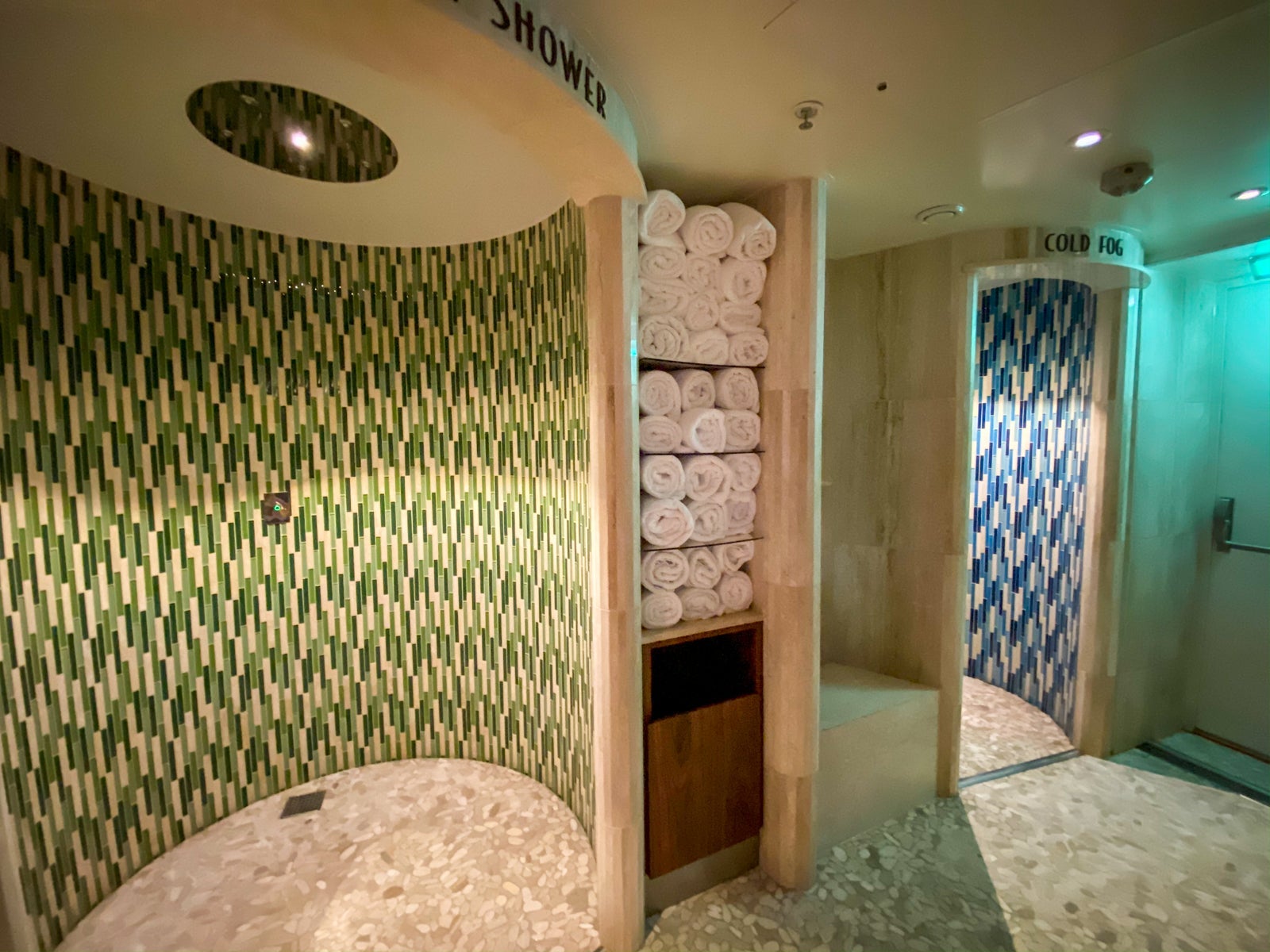 Spa rainforest room on Disney Wonder