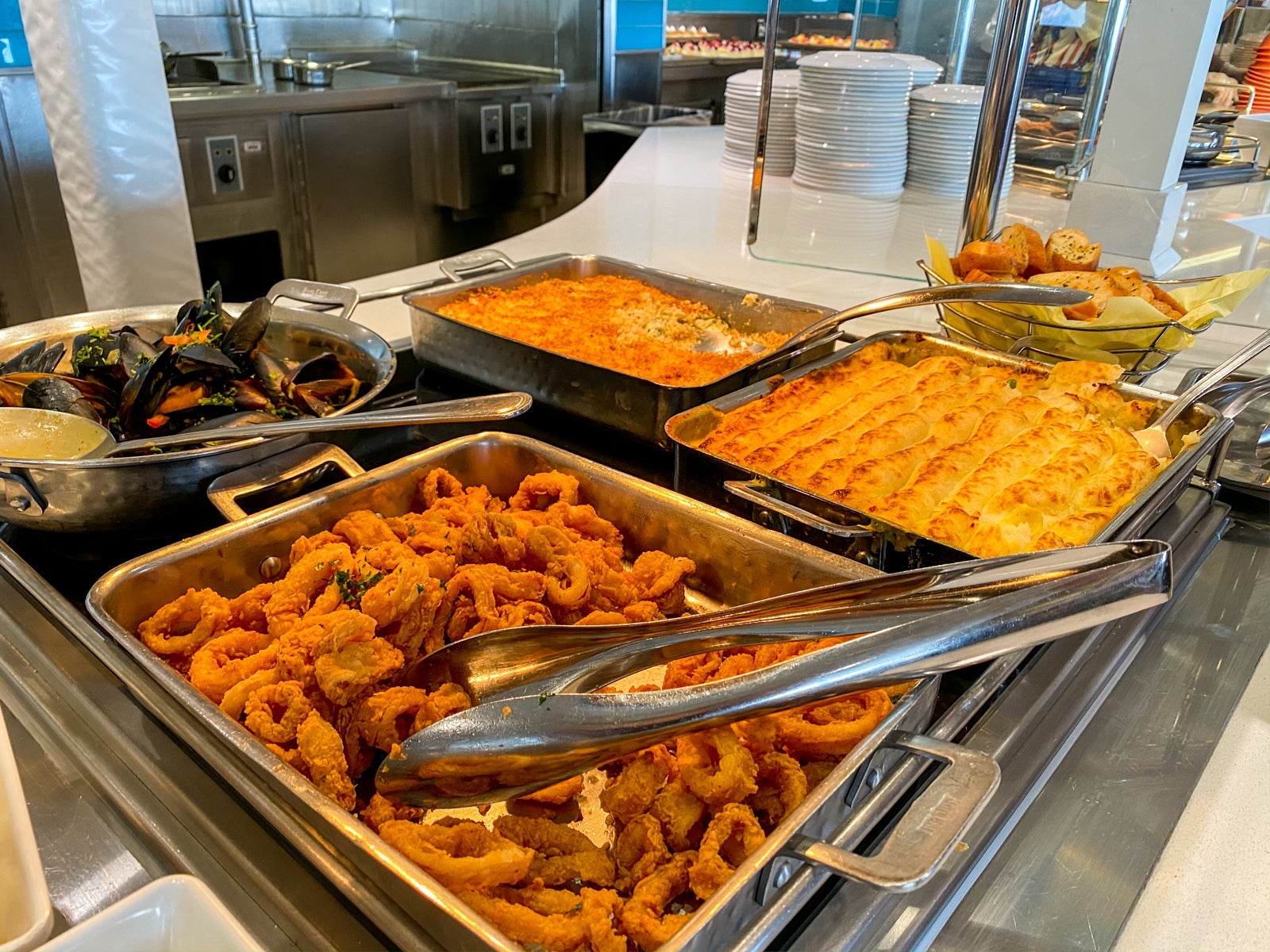 Calamari on Disney Wonder buffet