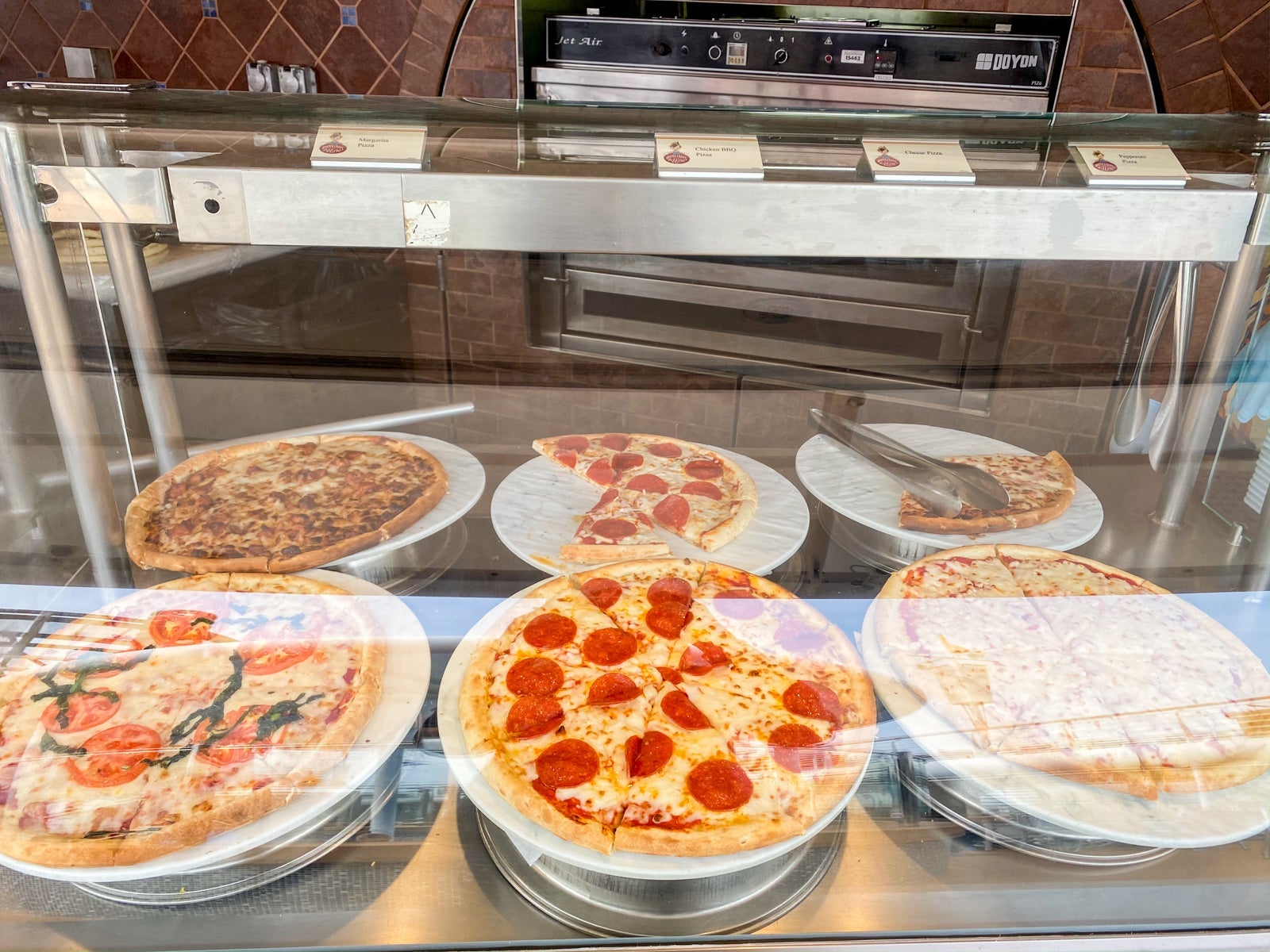 Pizza on Disney Wonder