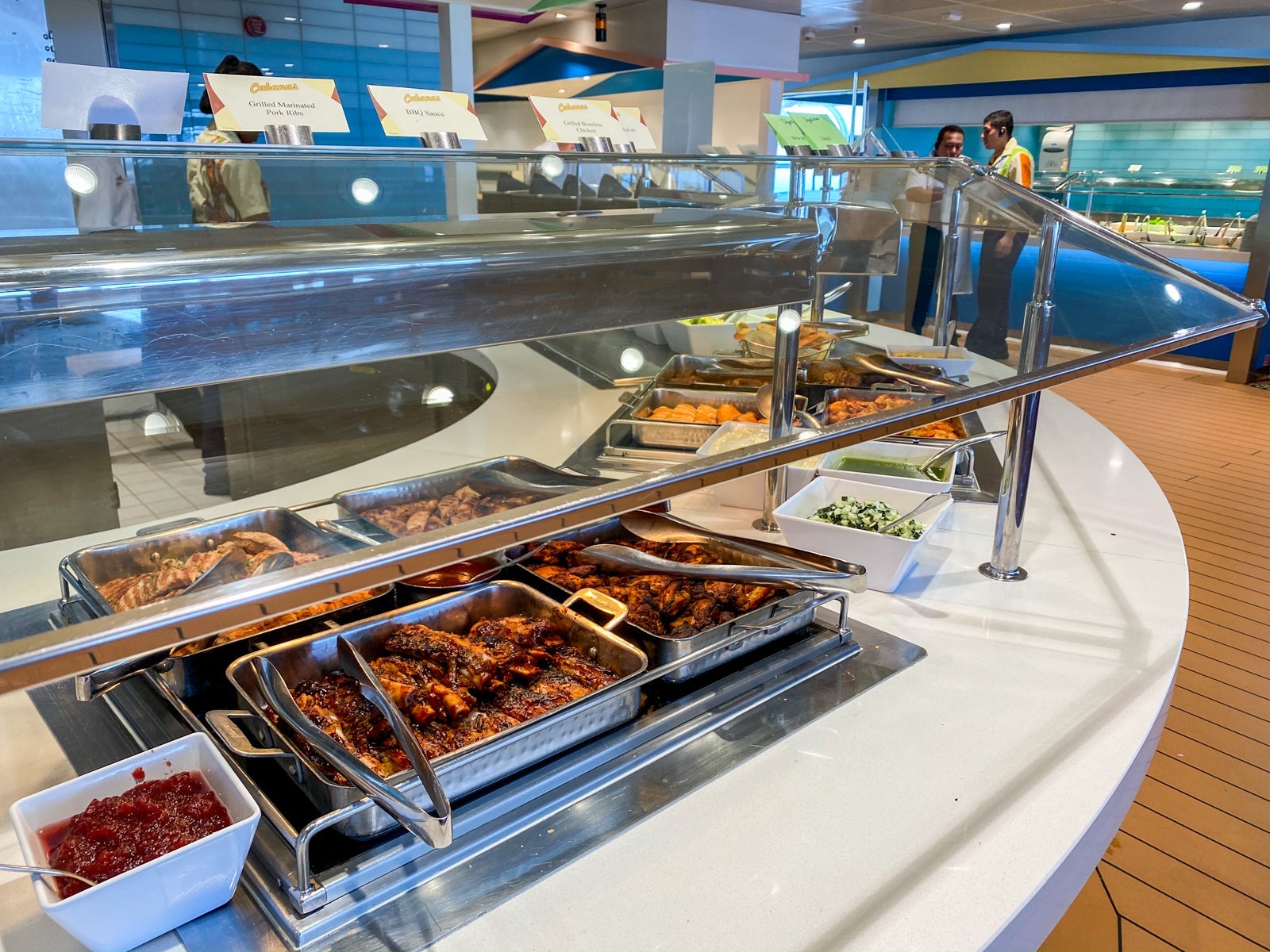 Disney Wonder buffet