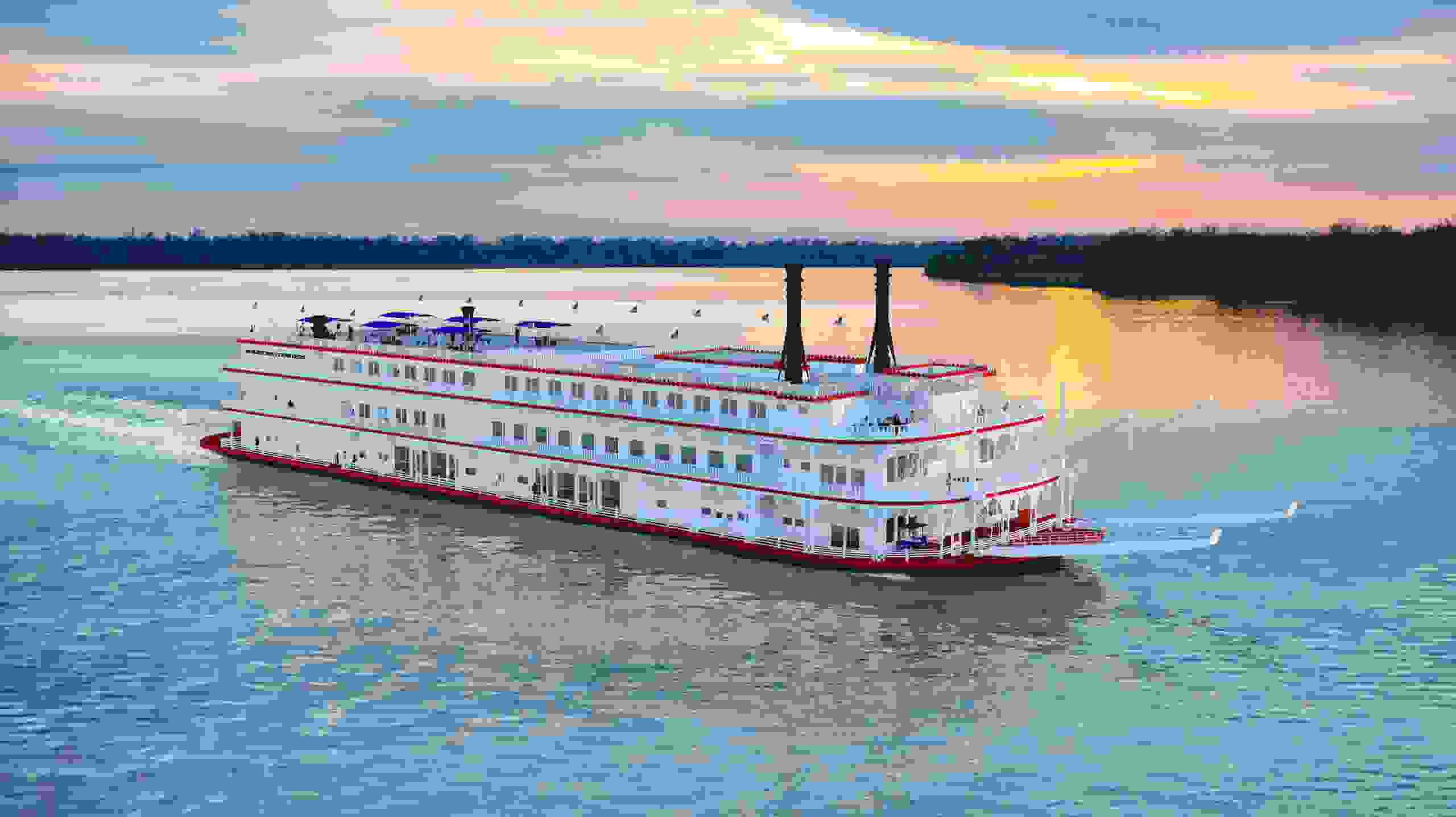 American Countess will have a classic Mississippi riverboat look. Image courtesy of American Queen Steamboat Company.