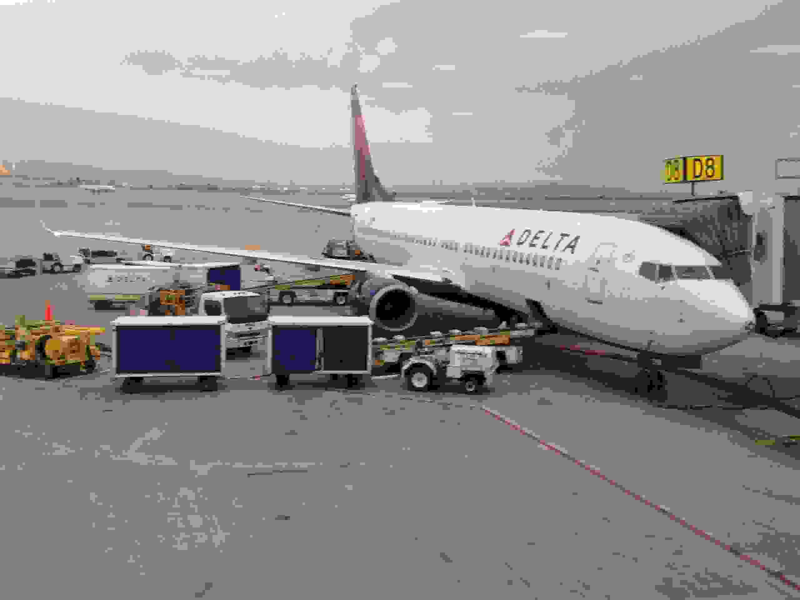 Delta Air Lines Jet in Salt Lake City in September of 2015. Photo by Clint Henderson/ThePointsGuy.