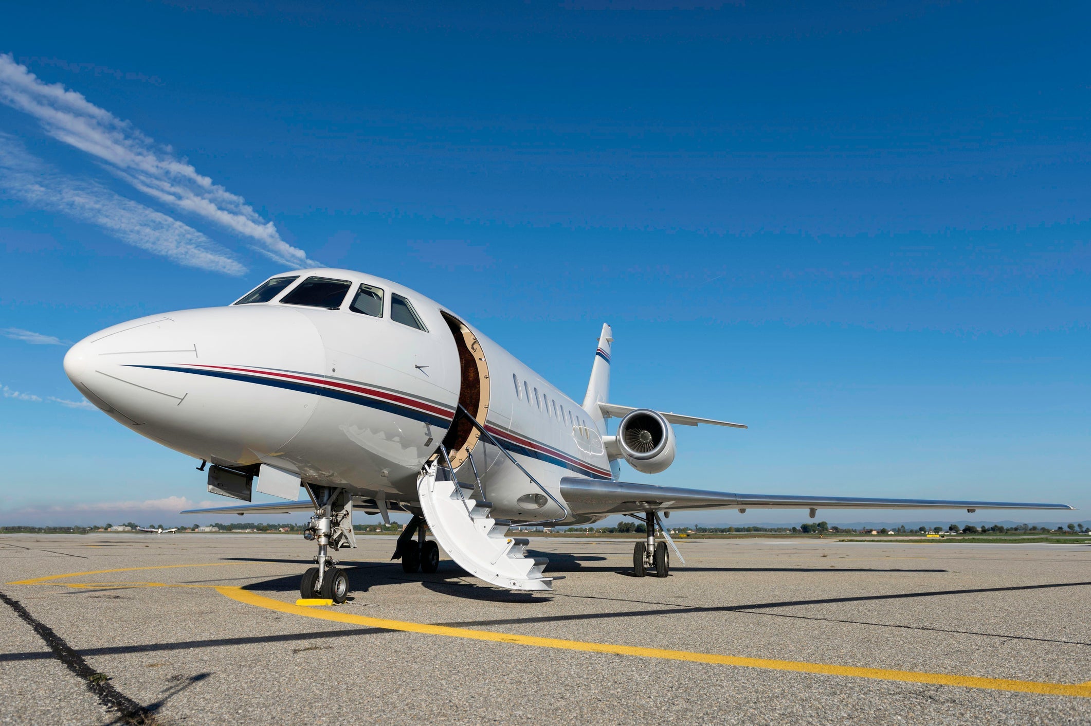 Luxury airplane for private flights