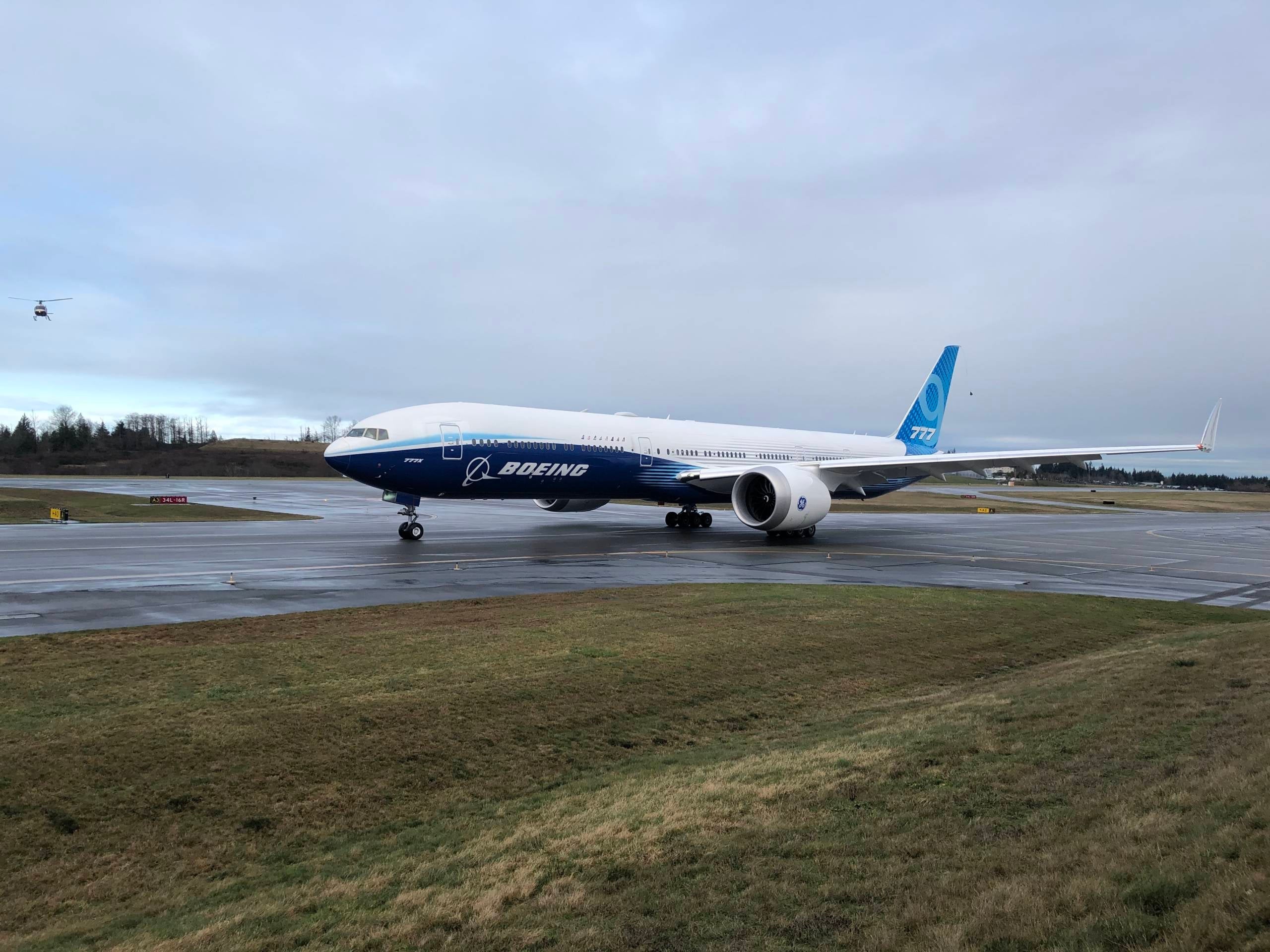 Boeing's 777X has completed its maiden flight - The Points Guy