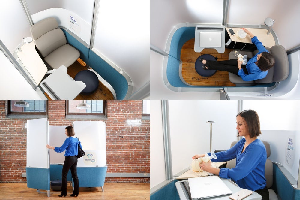 Mamava also has a Mini version. (Photos courtesy of Mamava)