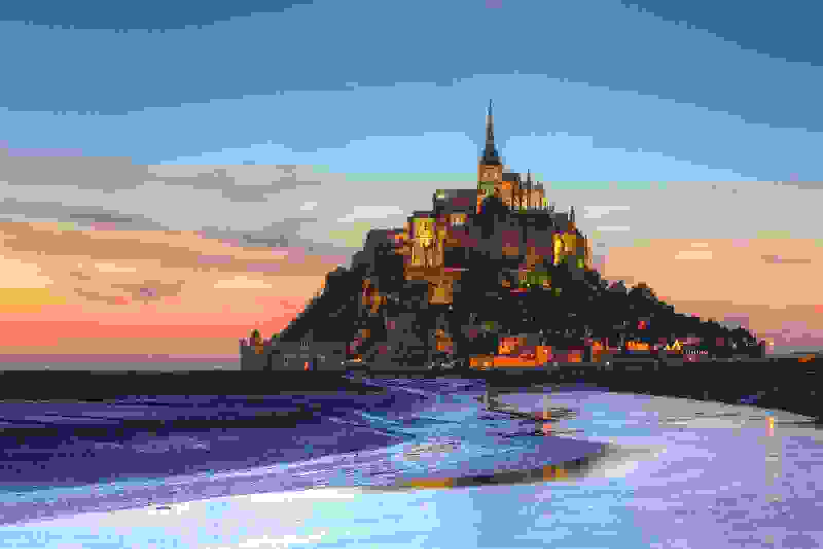 Mont Saint Michel. (Photo by Christian Krieglsteiner/Getty Images)