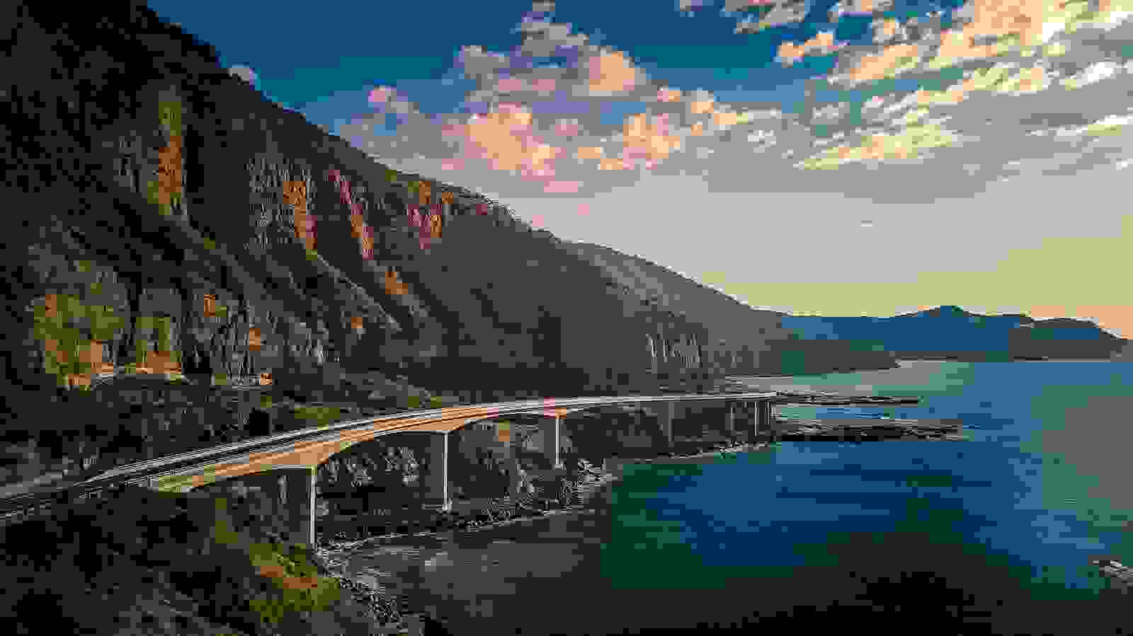 Sea Cliff Bridge in New South Wales. (Photo by alexroch/Shutterstock)