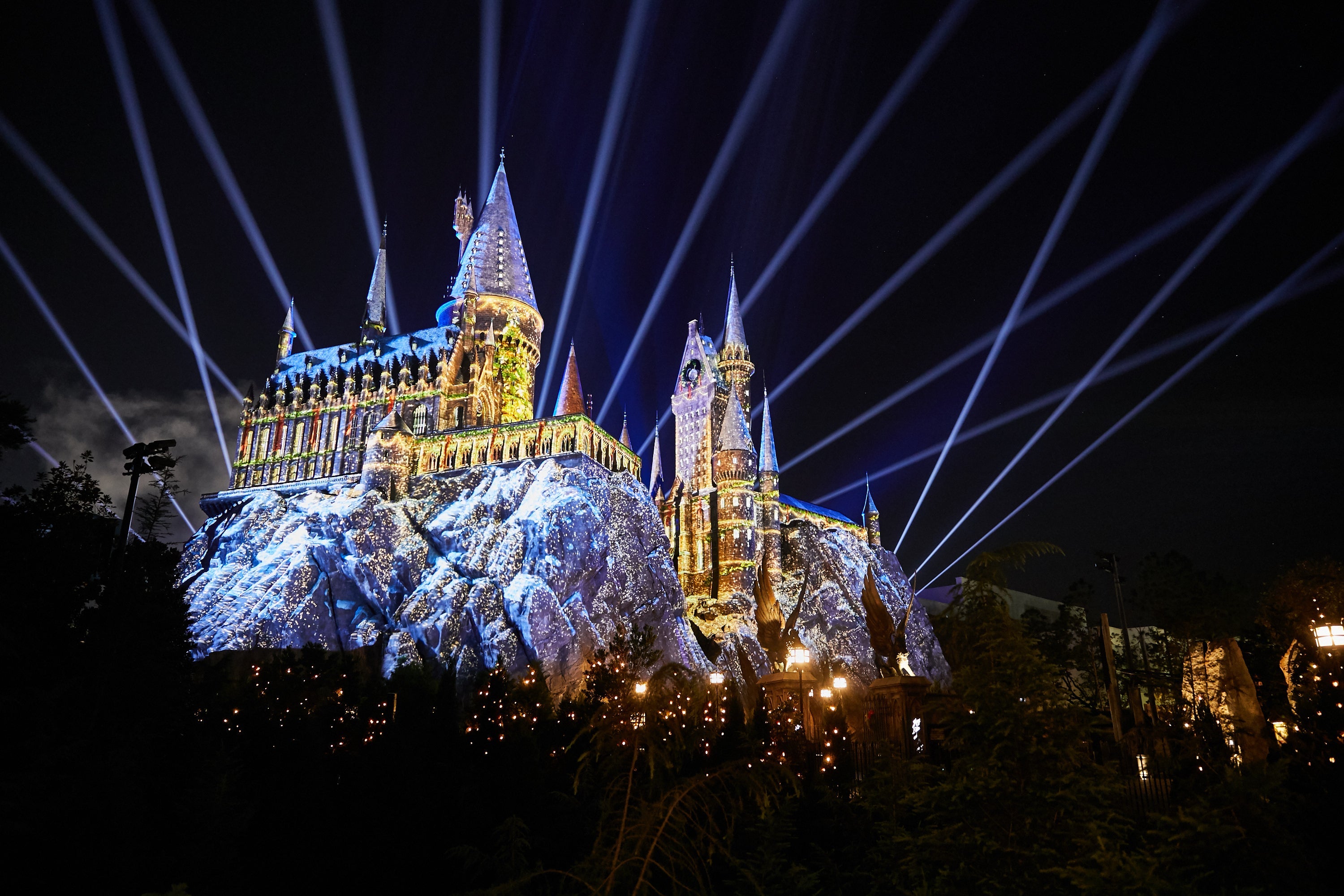 Christmas at Hogwarts Castle