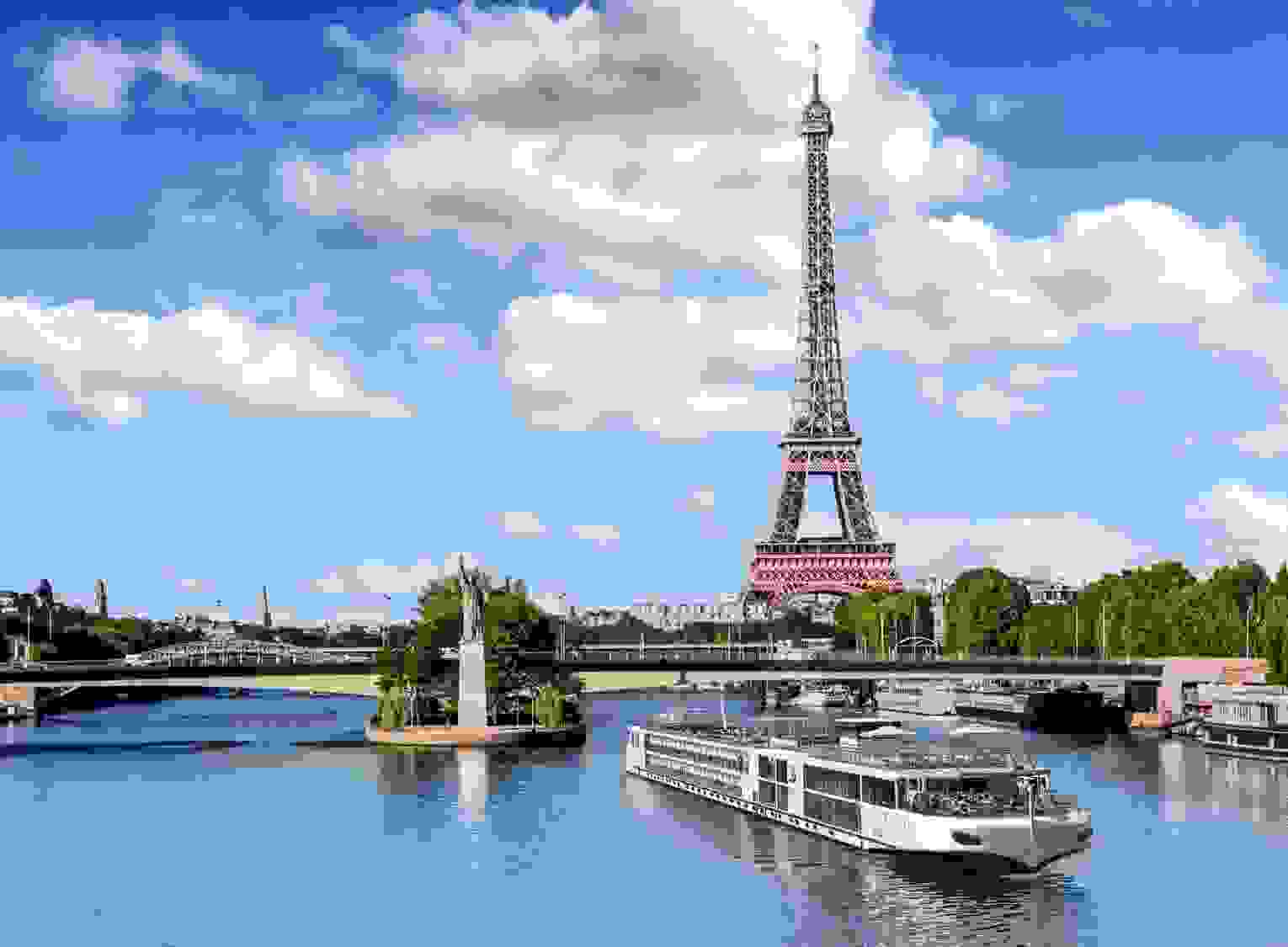 Viking Radgrid and three sister vessels will be small enough to travel into the heart of Paris. Image courtesy of Viking.