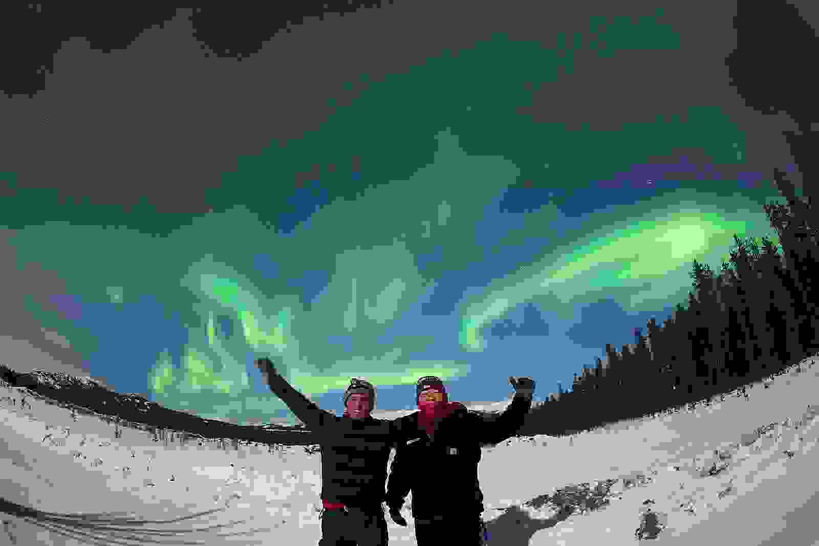 The northern lights in Canada. (Photo courtesy of Destination Canada)