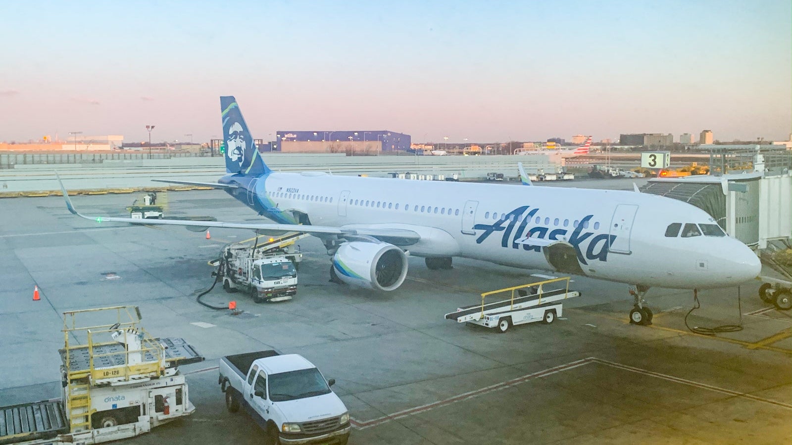Alaska A321Neo First JFK-SEA
