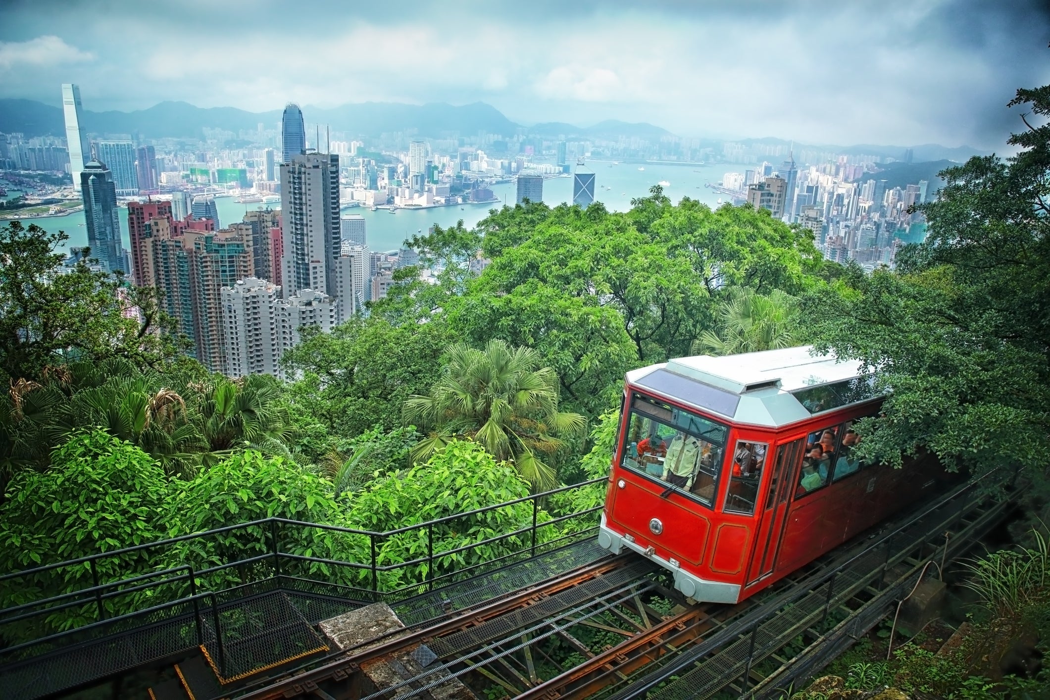 Peak Tram Hong Kong