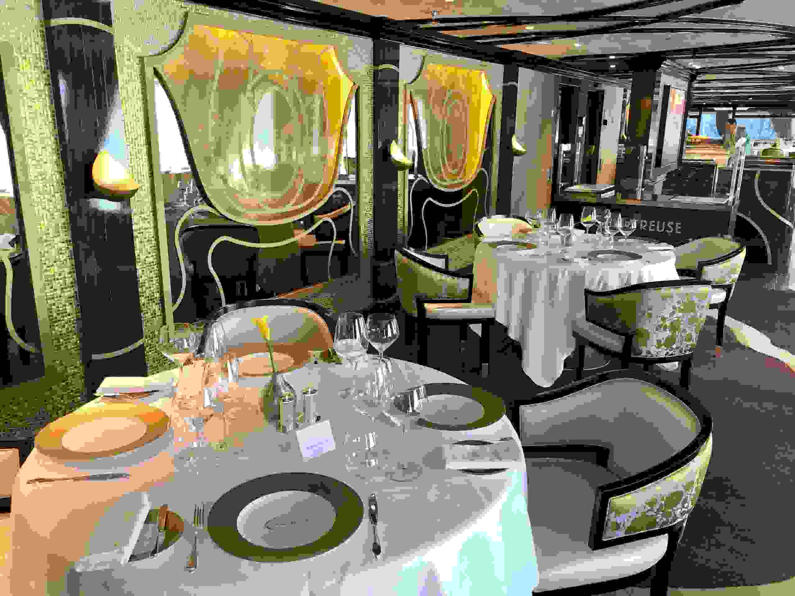 The French restaurant Chartreuse on Seven Seas Splendor. (Photo by Gene Sloan/The Points Guy)