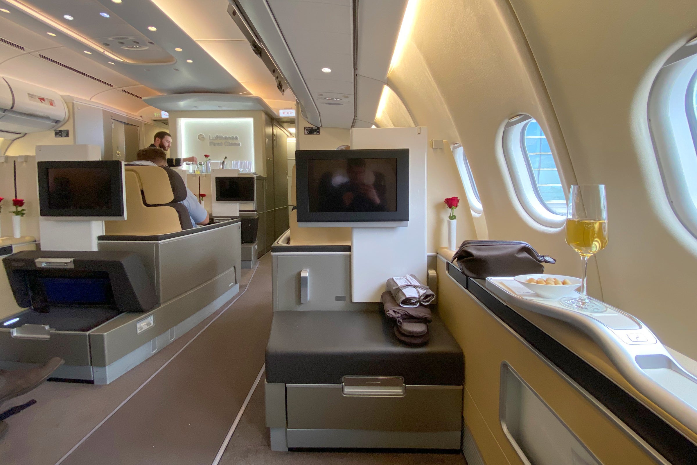 Lufthansa A340 First Class Special Flight Gino ZH