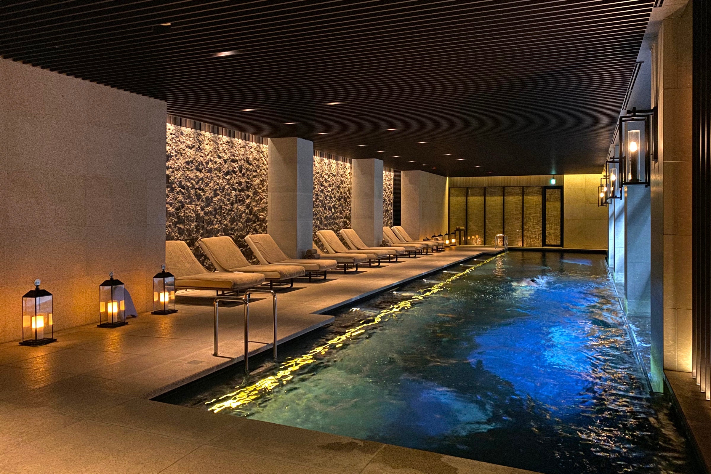 HEATED INDOOR POOL AT RITZ-CARLTON, KYOTO