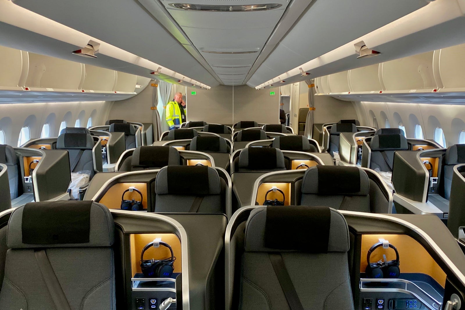SAS business class on the Airbus A350