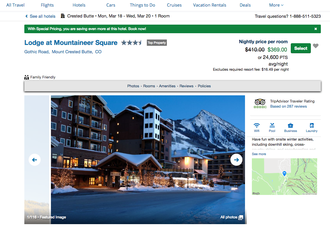 Lodge at Mountaineer Square