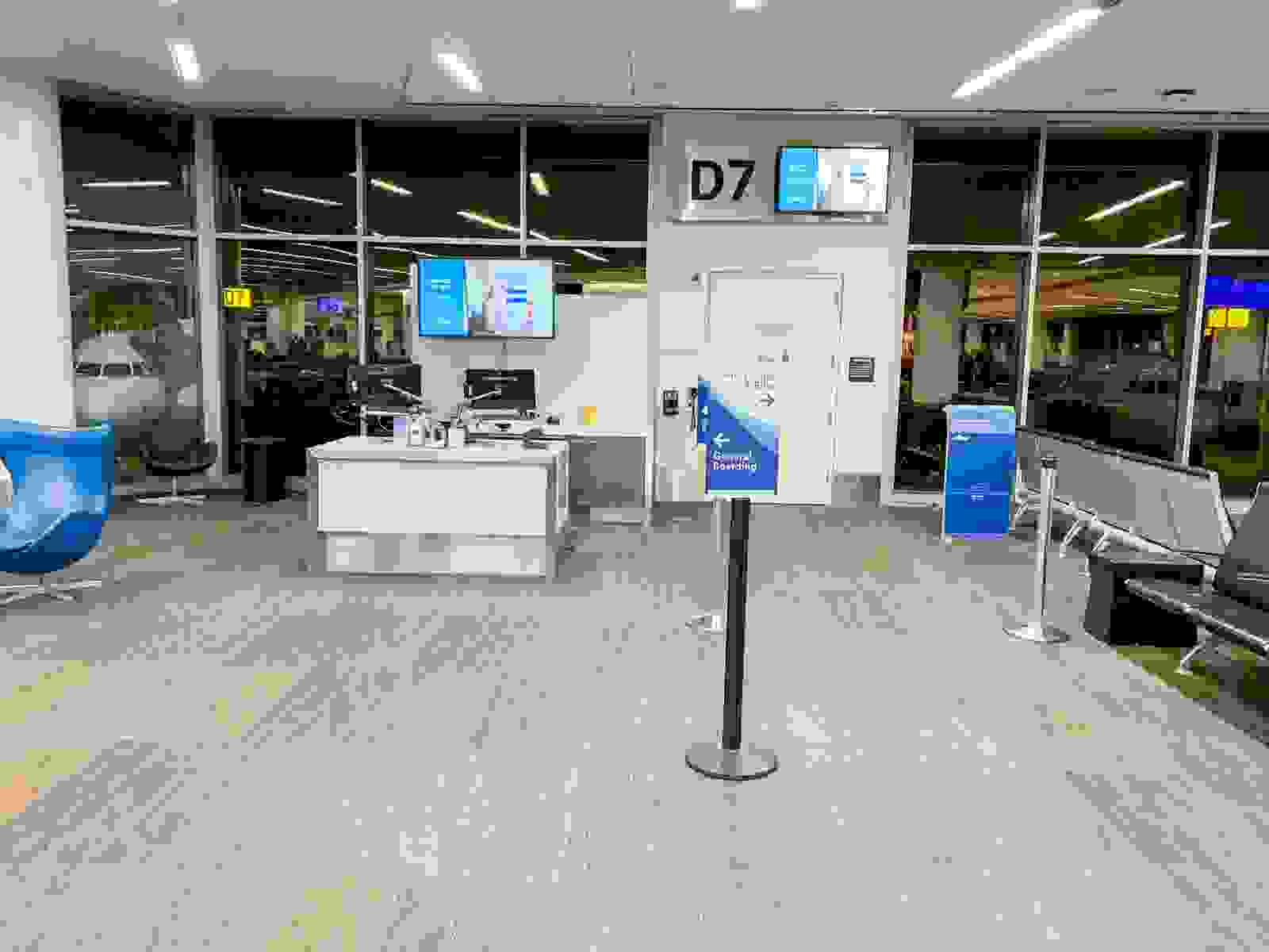 Alaska Airlines gates at SFO. (Photo by Clint Henderson/The Points Guy)