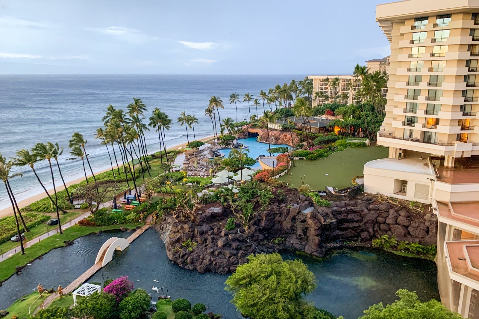 Newly remodeled wing of the Hyatt Regency Maui