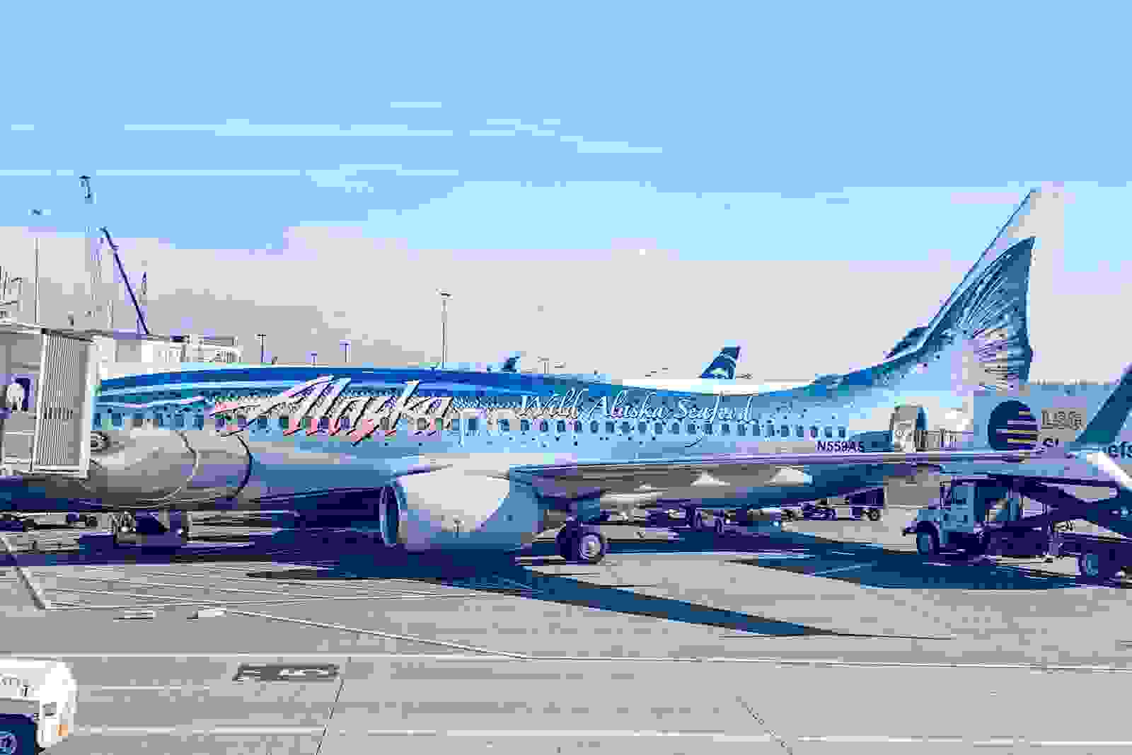 Alaska Airlines jet 2020. (Photo by Clint Henderson/The Points Guy)