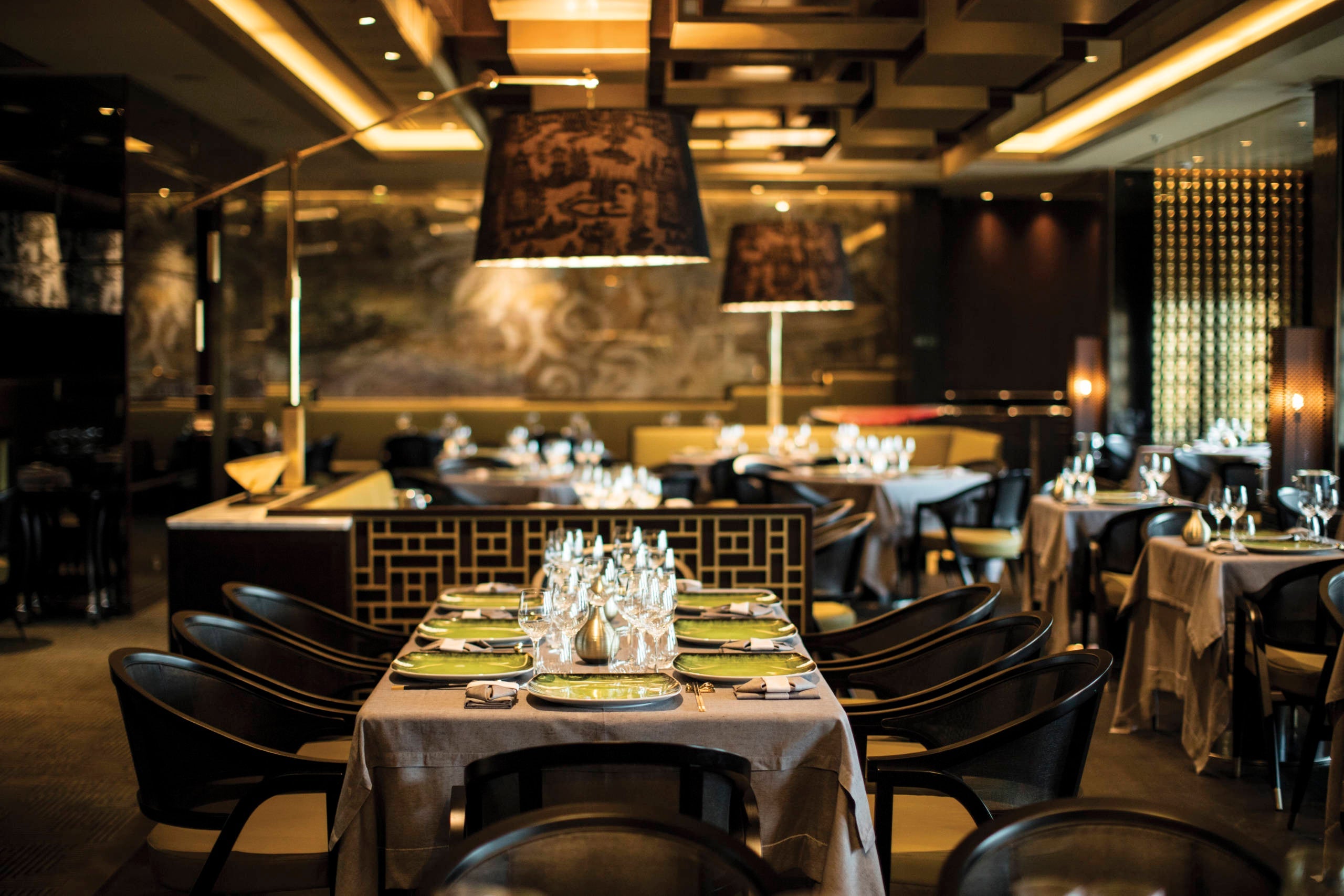 The Pacific Rim restaurant on Regent ships