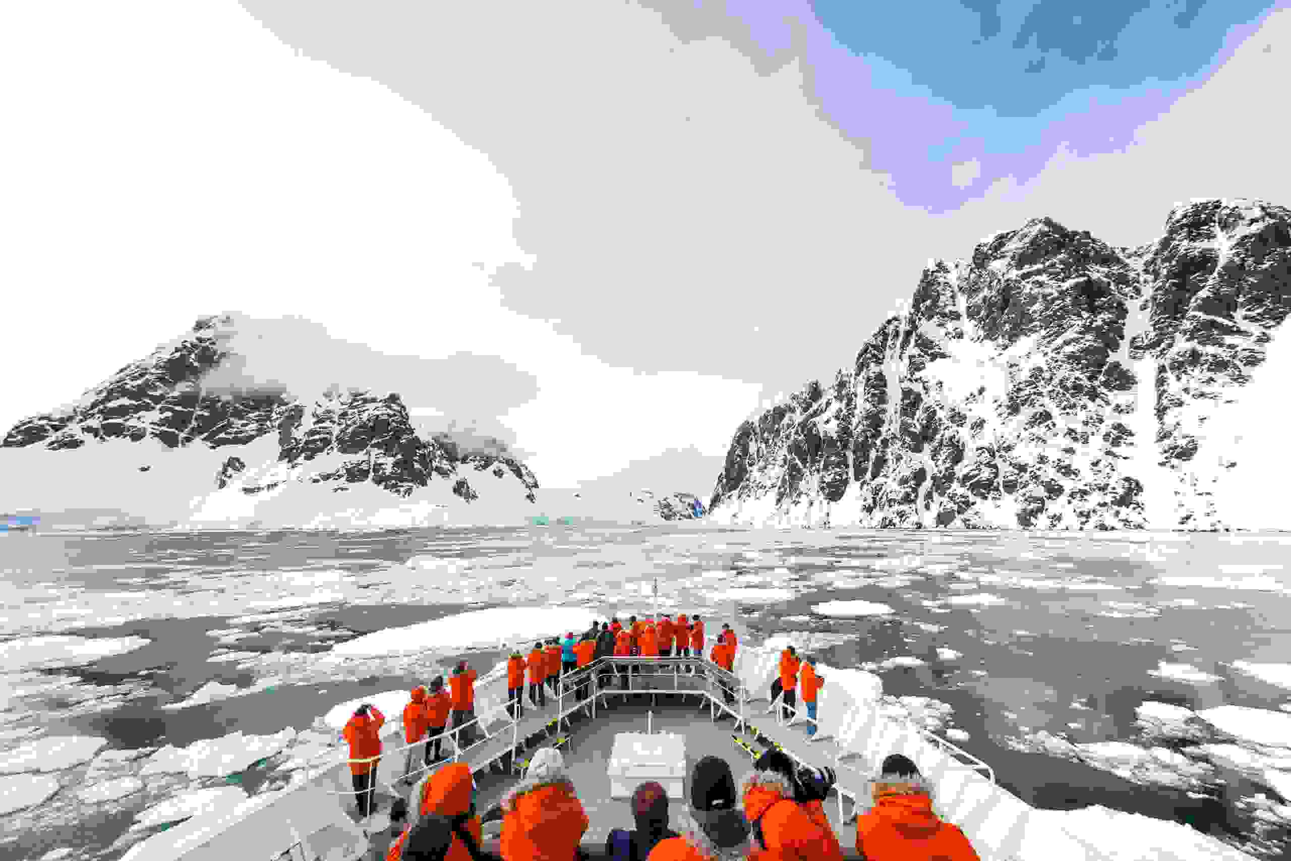 Antarctic Peninsula. Photo by Andrew Peacock/ Getty Images.