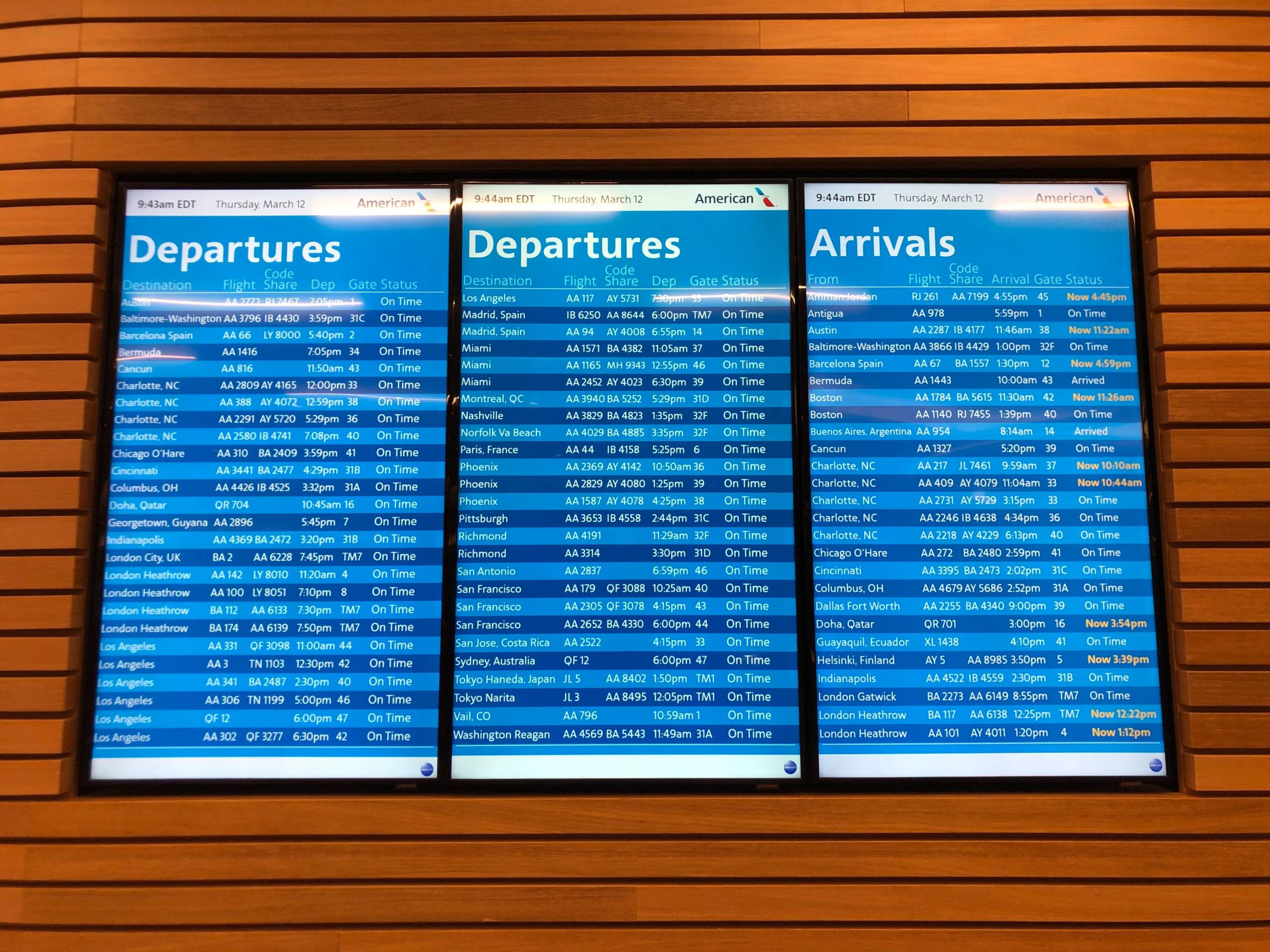 JFK T8 March 2020 Kramer