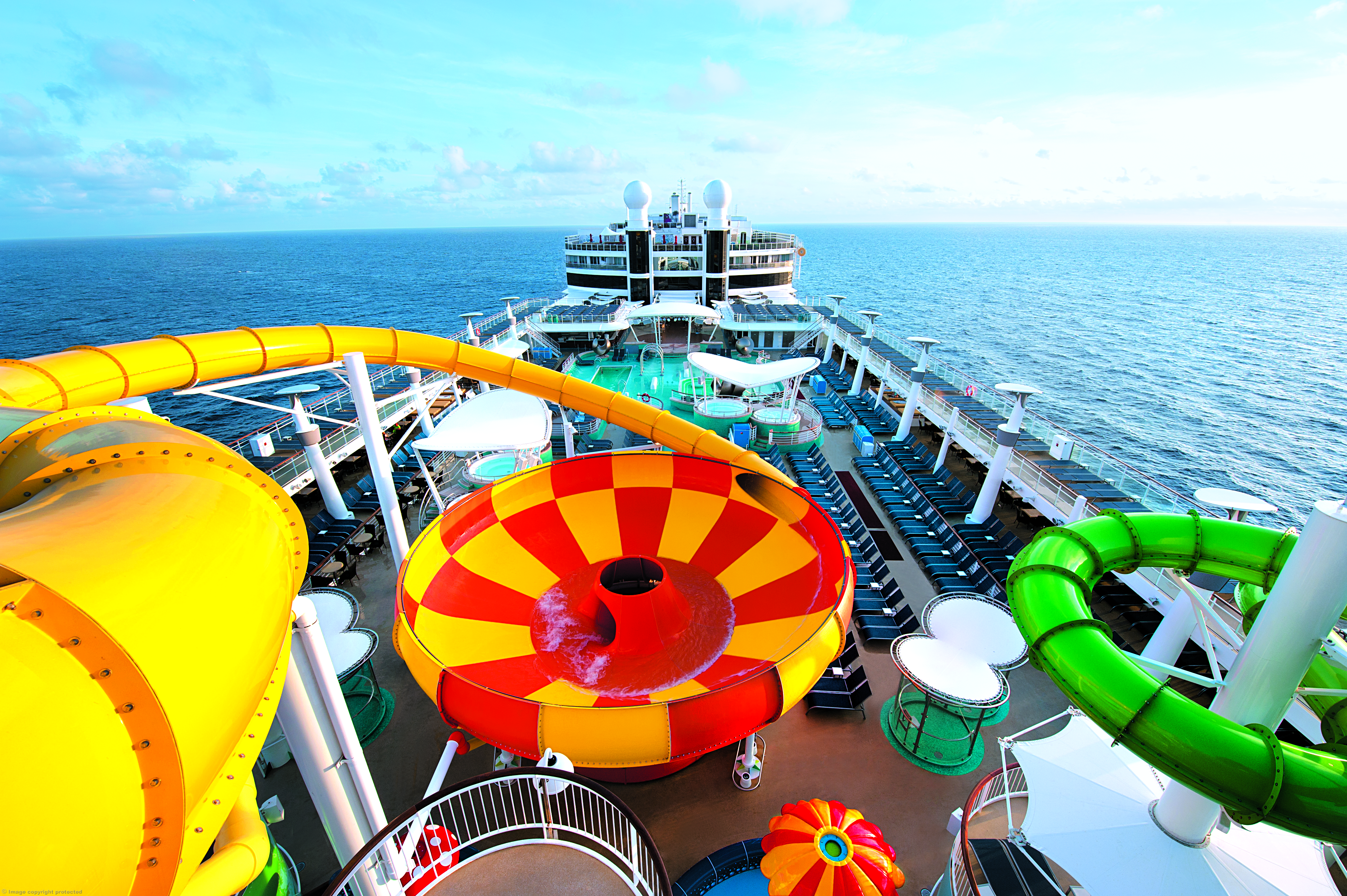 The Epic Plunge on Norwegian Cruise Line's Norwegian Epic.