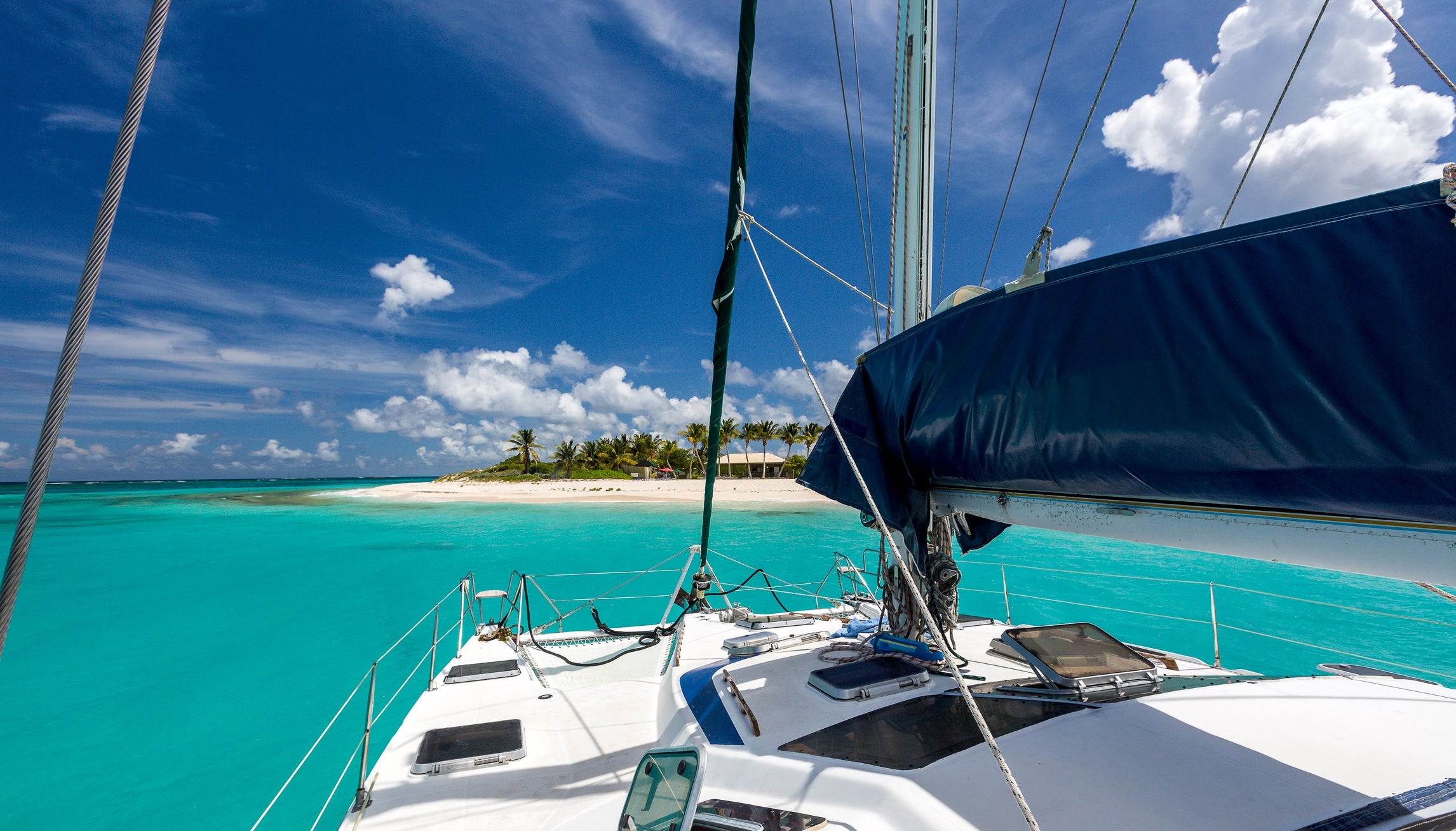 Anguilla sailboat
