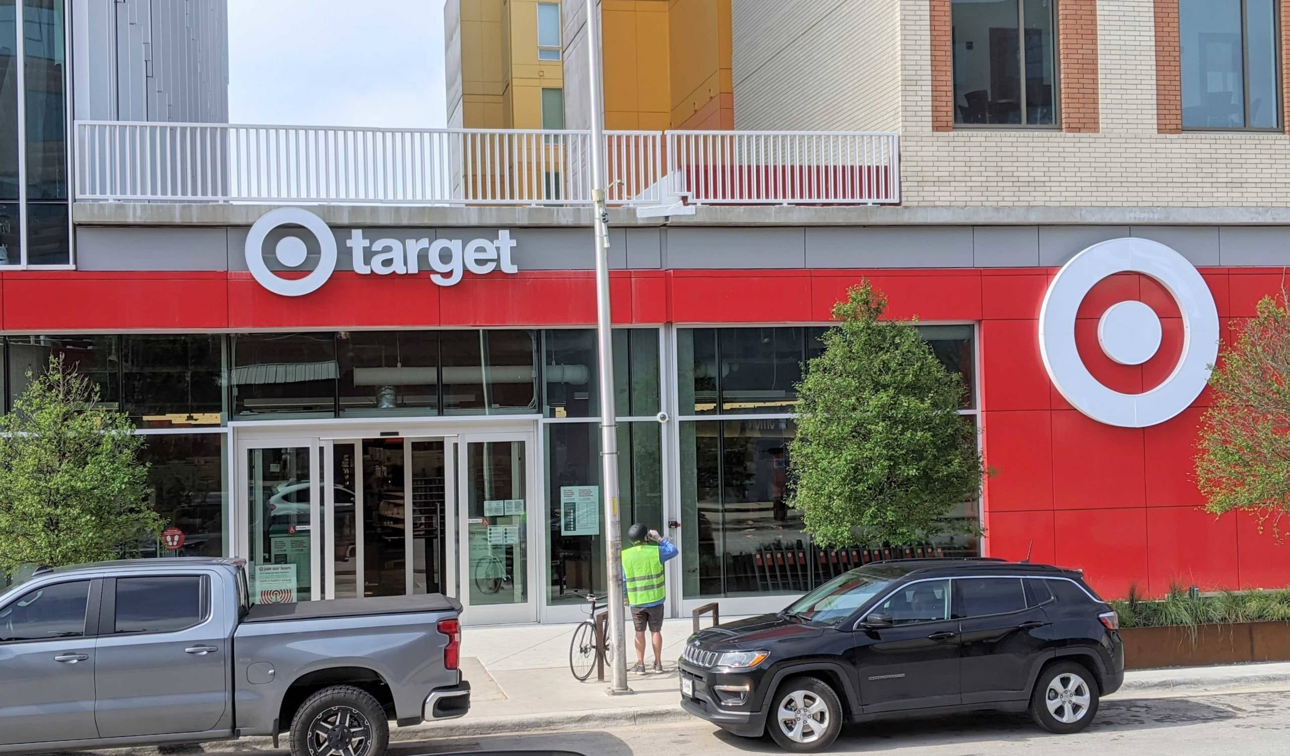 Exterior of a Target store