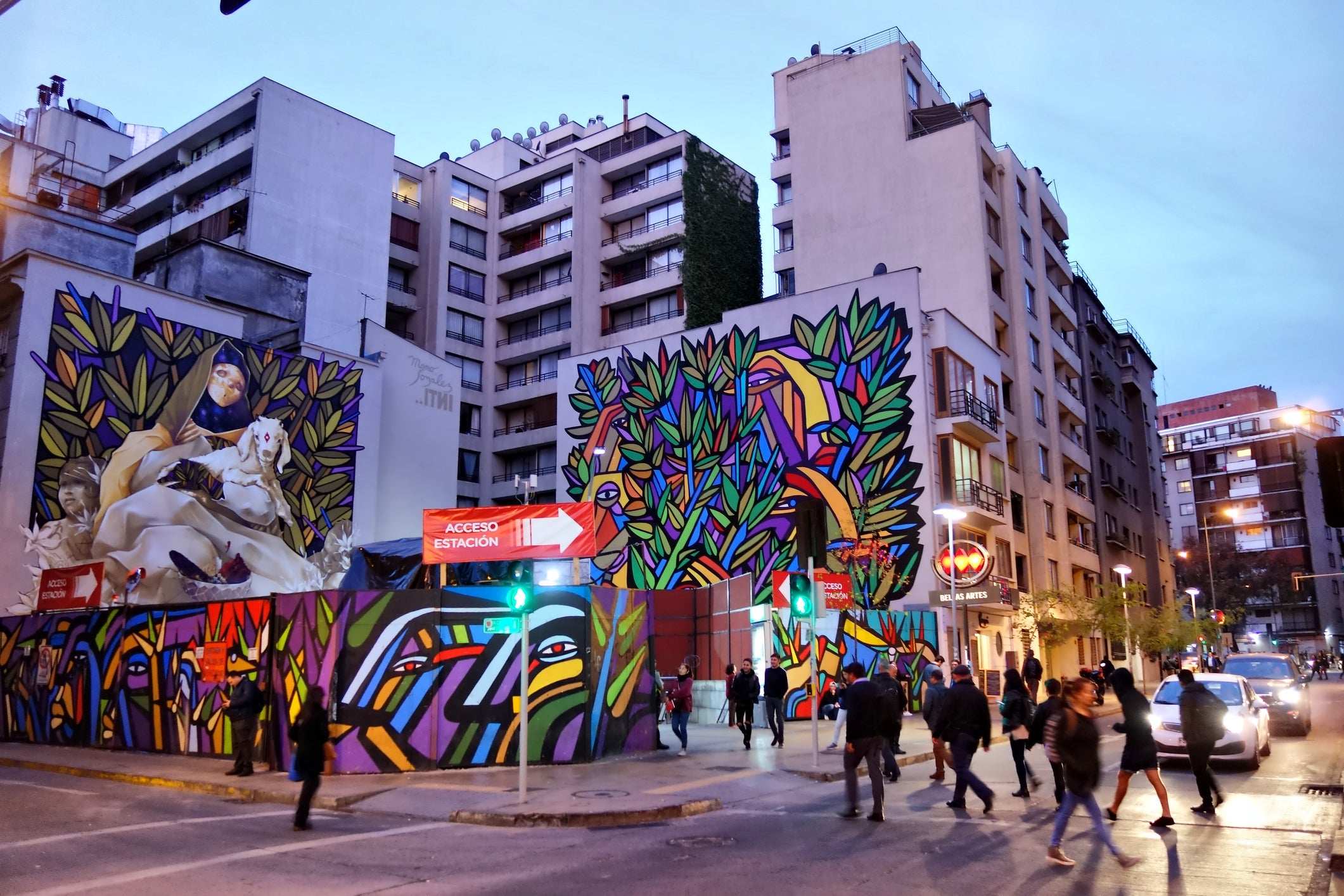 street art in santiago