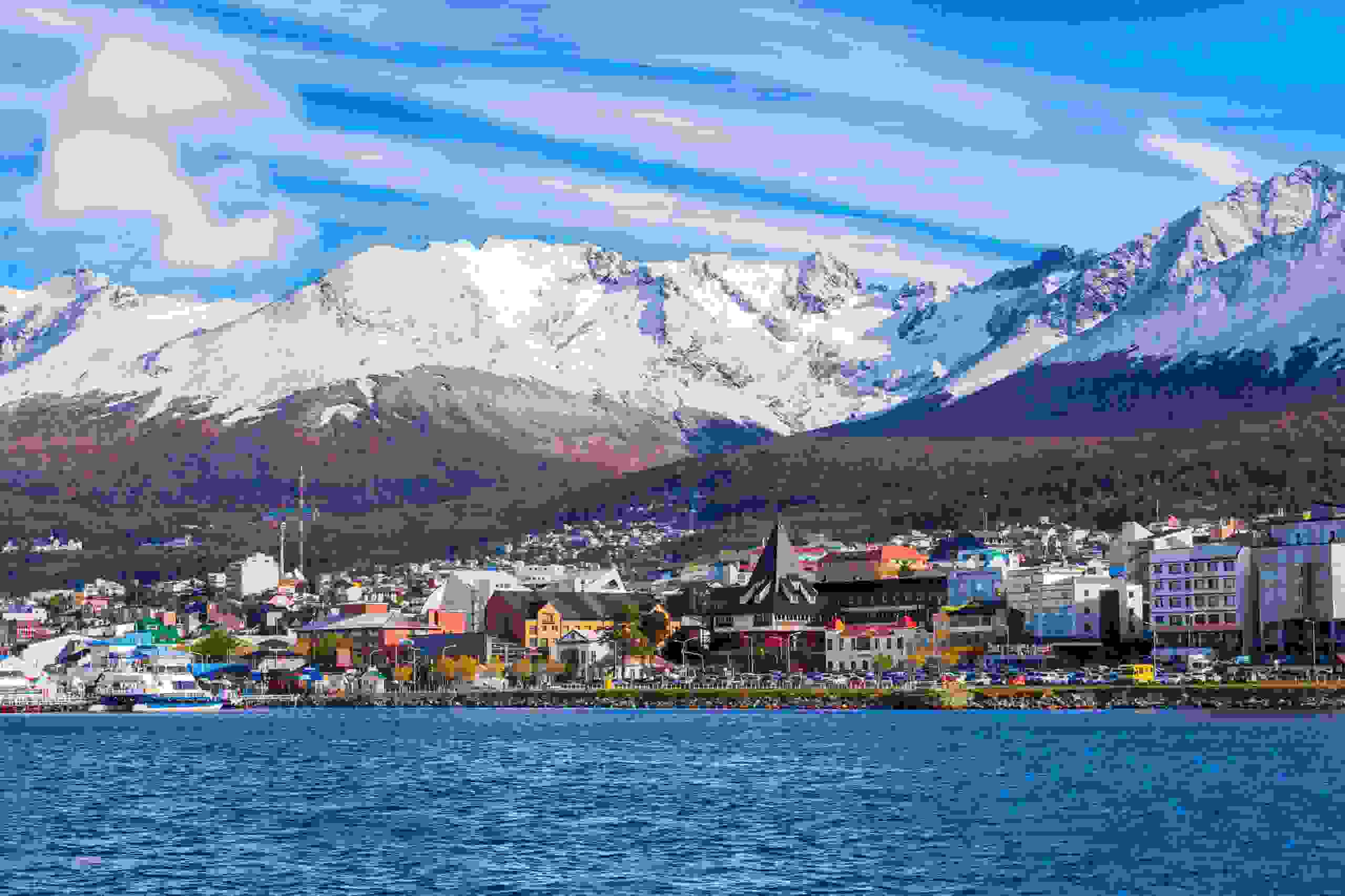 Ushuaia is the capital of Tierra del Fuego province in Argentina. Image by