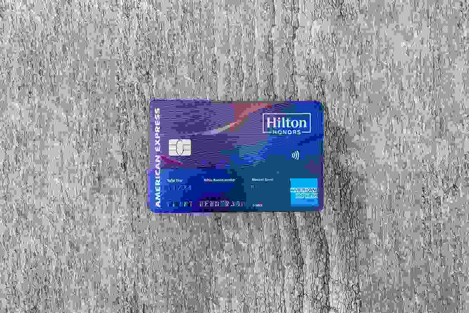 Hilton Honors American Express Aspire card. (Photo by Clint Henderson/The Points Guy)
