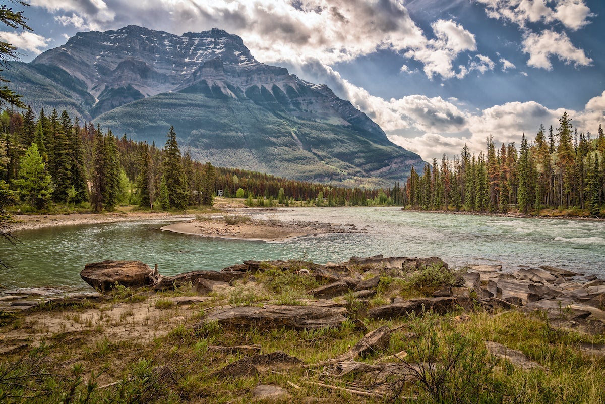 Mountains near Jasper