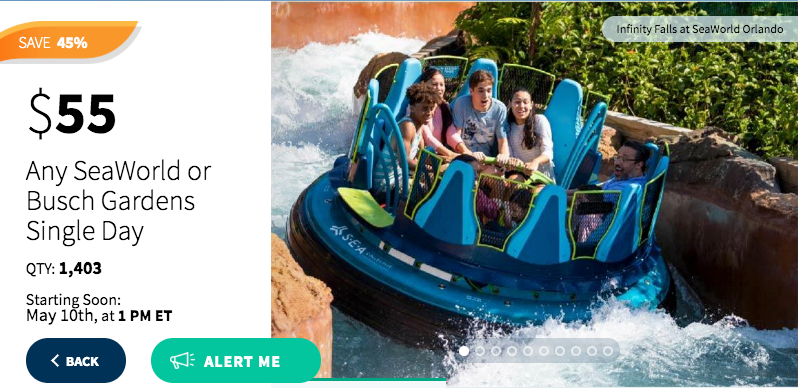 Daily Getaways SeaWord Busch Gardens